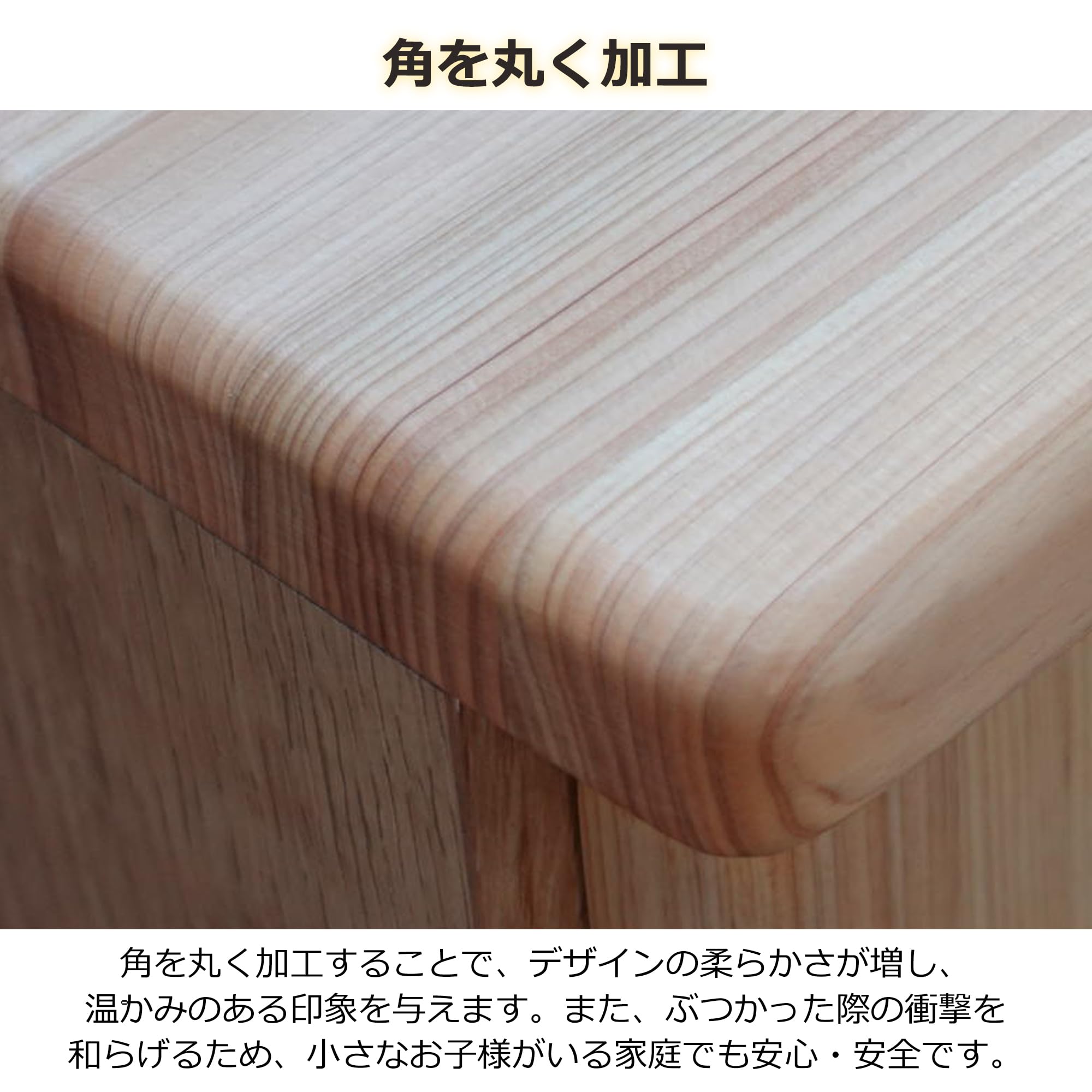 Amazon｜ローチェスト 収納棚 120cm幅3段 オーク446399｜チェスト